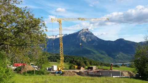 massif des écrins, au dessus du lac Serre-Ponçon1