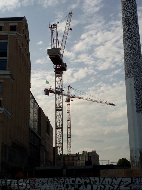 A côté des Moulins de Pantin