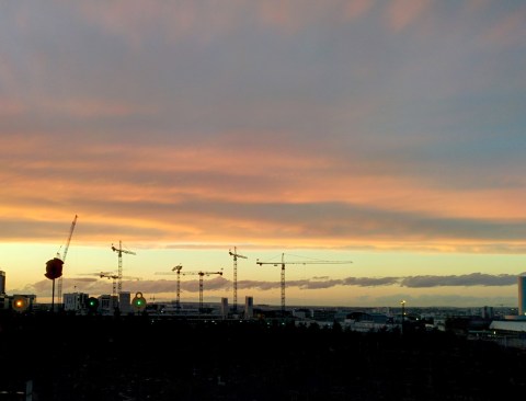 Le crépuscule du soir