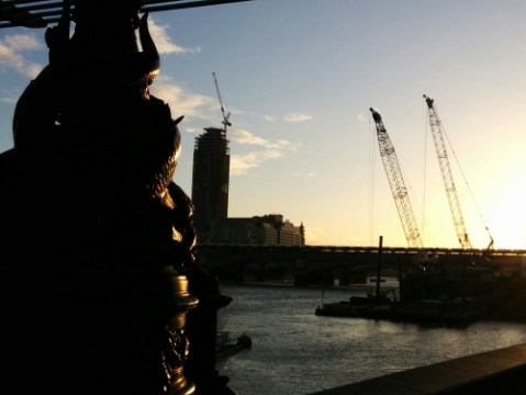 20150405 - London Week - Sunset on the Thames