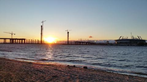 Coucher de soleil du bout du monde