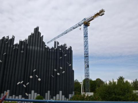 La grue du Futuroscope