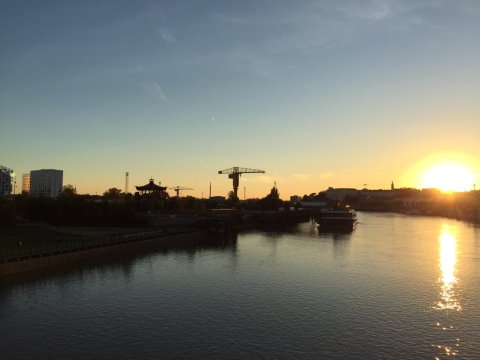 Crépuscule titanesque