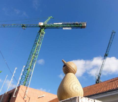 La Grue et l'oiseau