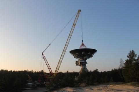 La soucoupe d'Irbene