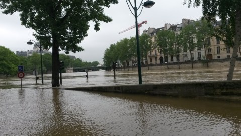 Feux inondés