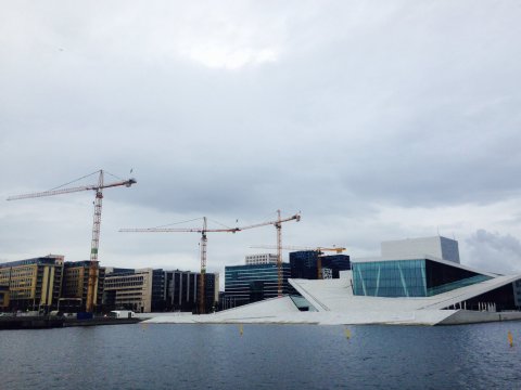 Grues opéra Oslo