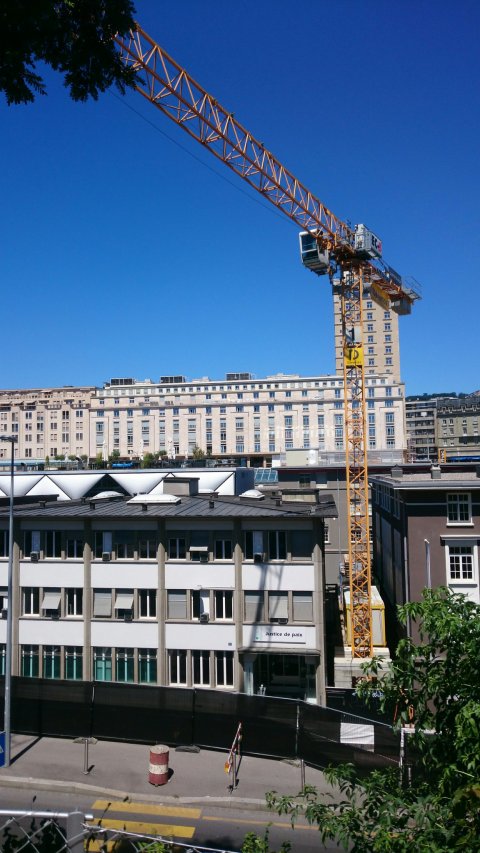 Justice de paix en travaux - Lausanne